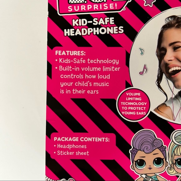 LOL Surprise! Kid Safe Volume Limiting Headphones - Picture 7 of 8